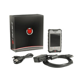 DiabloSport inTune i3 front view showing compact handheld design and quick access