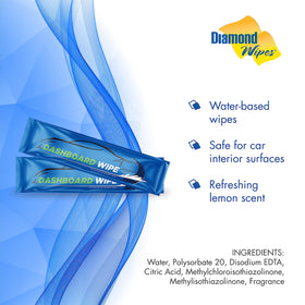 Diamond Wipes close-up texture highlighting thickness and durable clean benefit