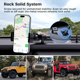 DIAMOOKY duck mounts and included screwdriver, add personalization easily