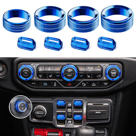 DIAMOOKY front console trim kit installed showing polished finish and upgraded look