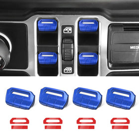 DIAMOOKY front view of four-piece switch cover kit showing clean fit and finish