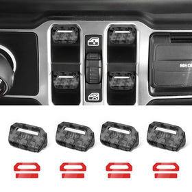 DIAMOOKY front view of four switch covers showing clean factory look and protection