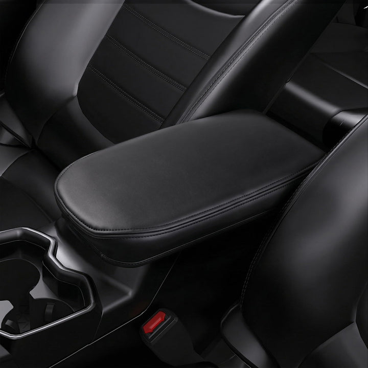 DIAMOOKY front view of armrest cover showing fitted protection and style