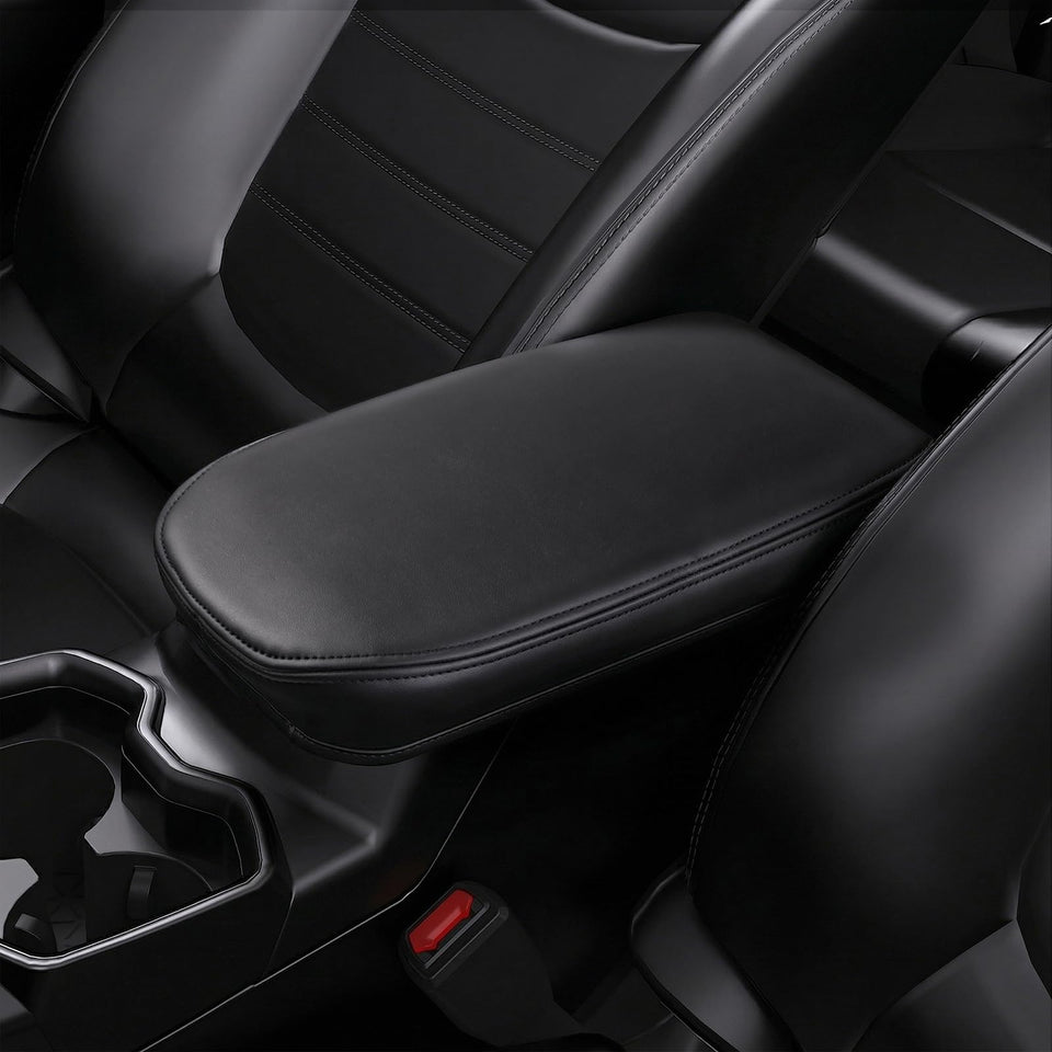 DIAMOOKY front view of armrest cover showing fitted protection and style