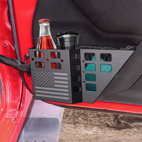 DIAMOOKY installed in Jeep door demonstrating secure factory fit