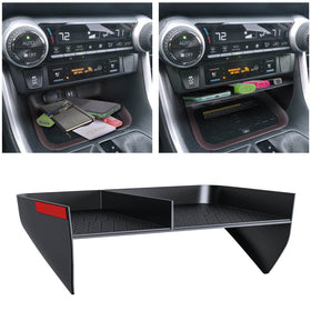 DIAMOOKY large slot holding phone and wallet for easy retrieval and safe storage