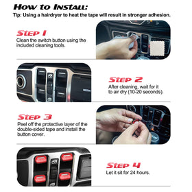 DIAMOOKY lifestyle shot in Jeep interior showing stylish durable upgrade