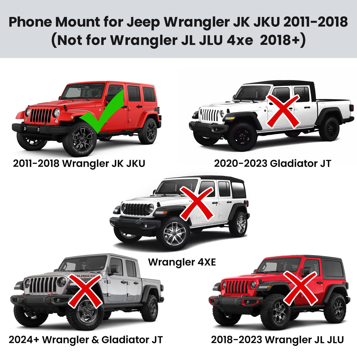 DIAMOOKY installed on Wrangler dash during off-road drive showing durability benefit