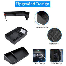 DIAMOOKY lifestyle image of RAV4 interior with organizer reducing clutter and improving comfort