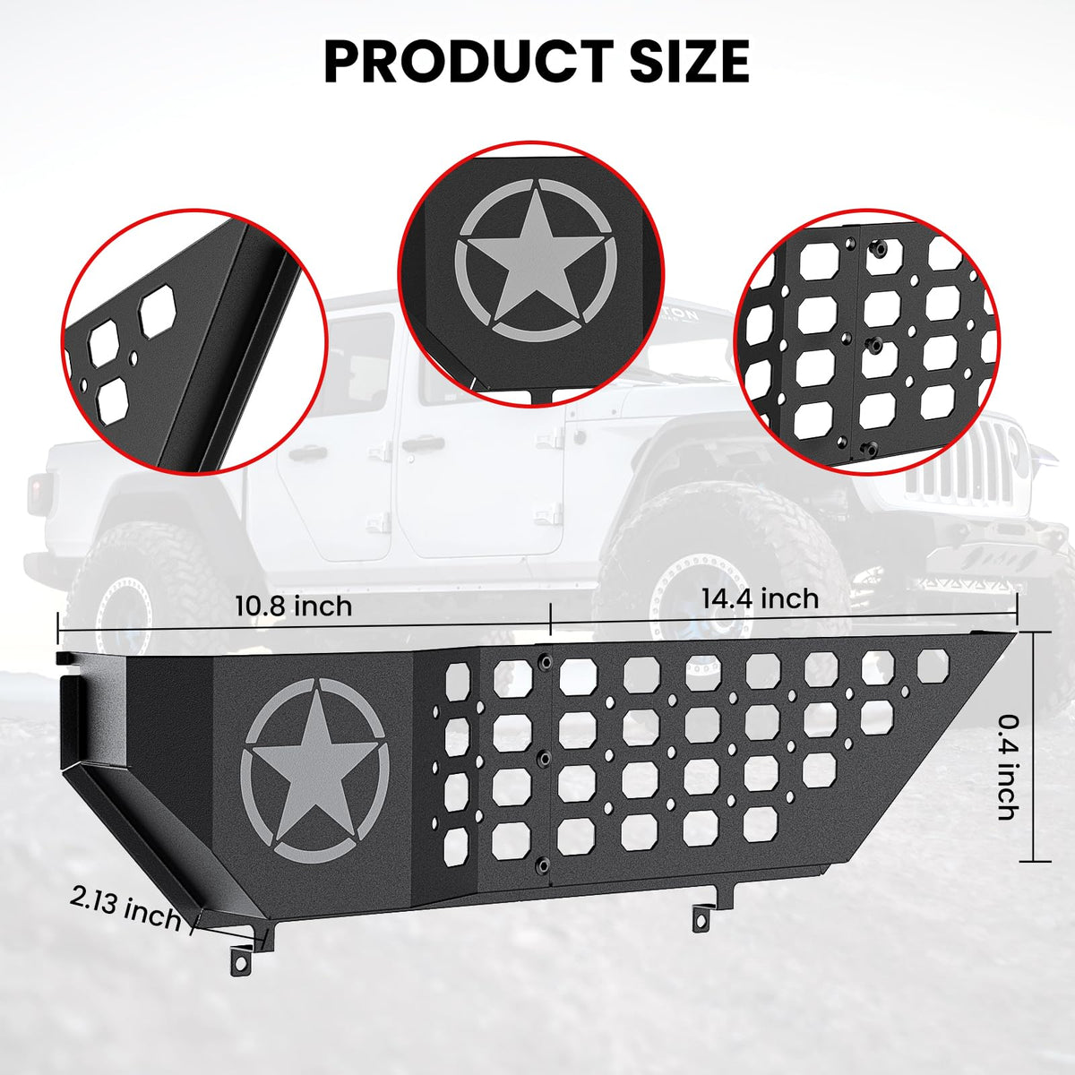DIAMOOKY packaging and included parts for quick installation benefit