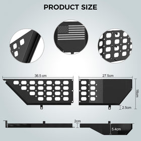 DIAMOOKY packaged contents with two pockets and instructions for quick install