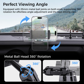 DIAMOOKY holding iPhone Pro Max with case, secure hands-free navigation
