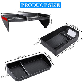 DIAMOOKY organizer next to phone and wallet showing scale and space-saving advantage