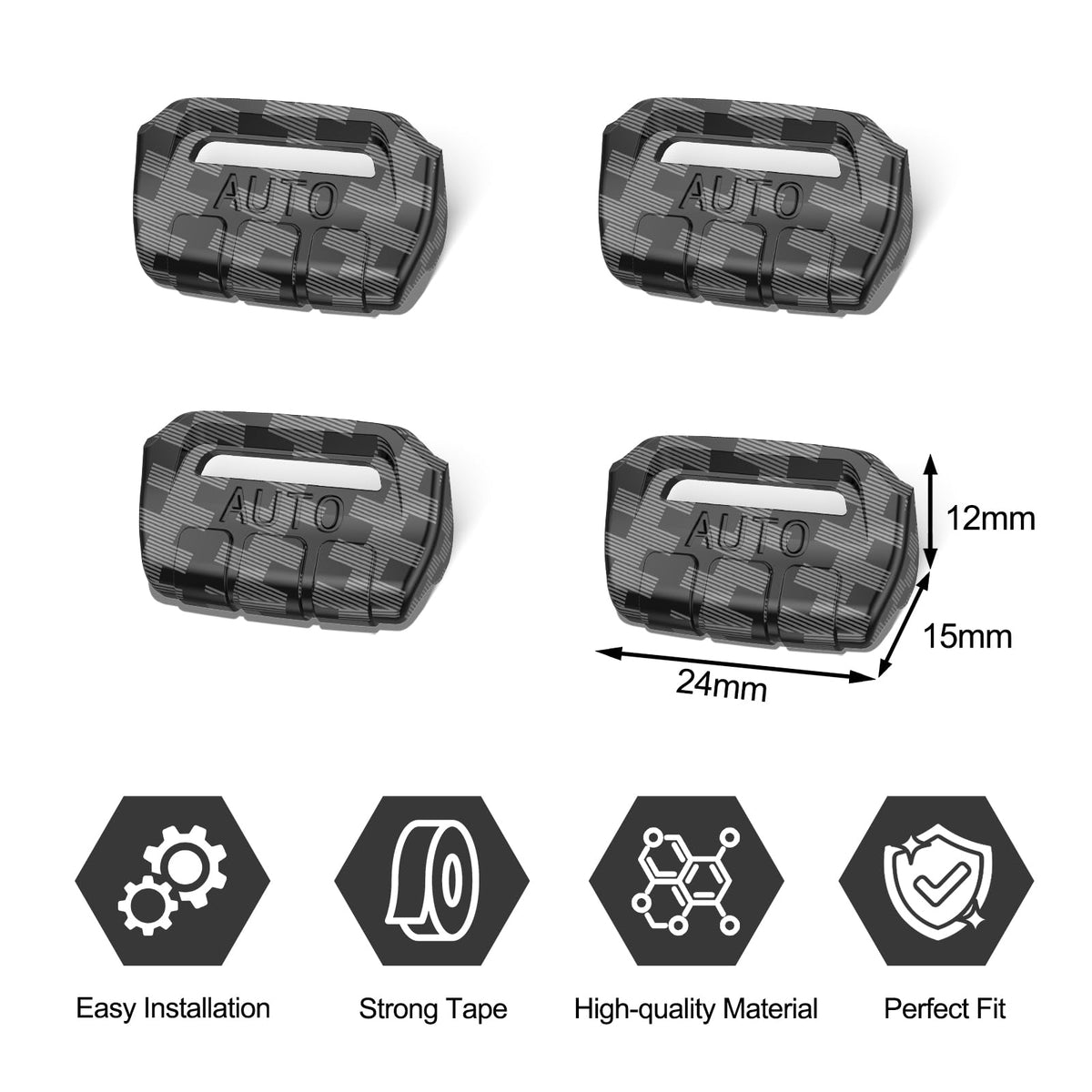 DIAMOOKY scale comparison next to Jeep key illustrating compact, exact sizing