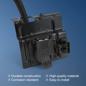 DICMIC 7-way blade with spring-loaded dust cover protecting contacts