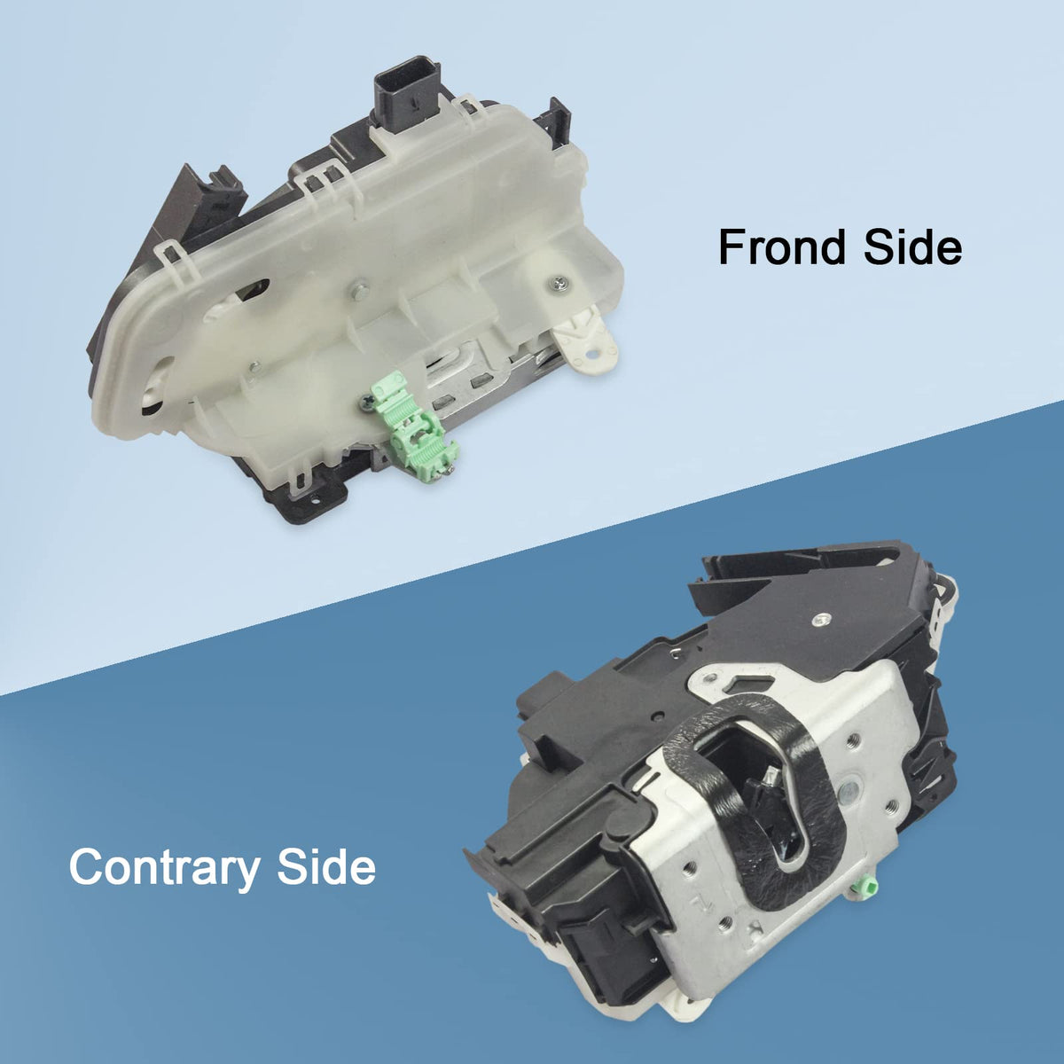 DICMIC actuator installed in driver door demonstrating restored lock function