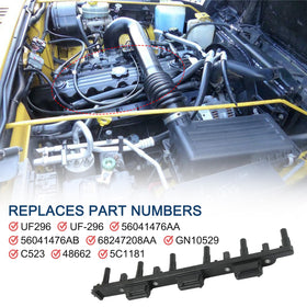 DICMIC image of coil rubber boot and electrical connector showing secure seal benefit