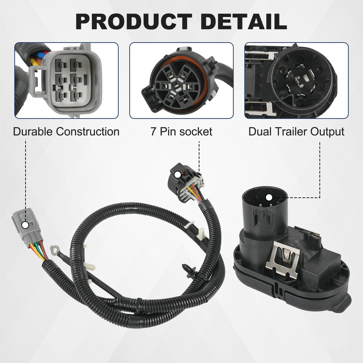 DICMIC connector label with OEM part numbers to confirm compatible replacement