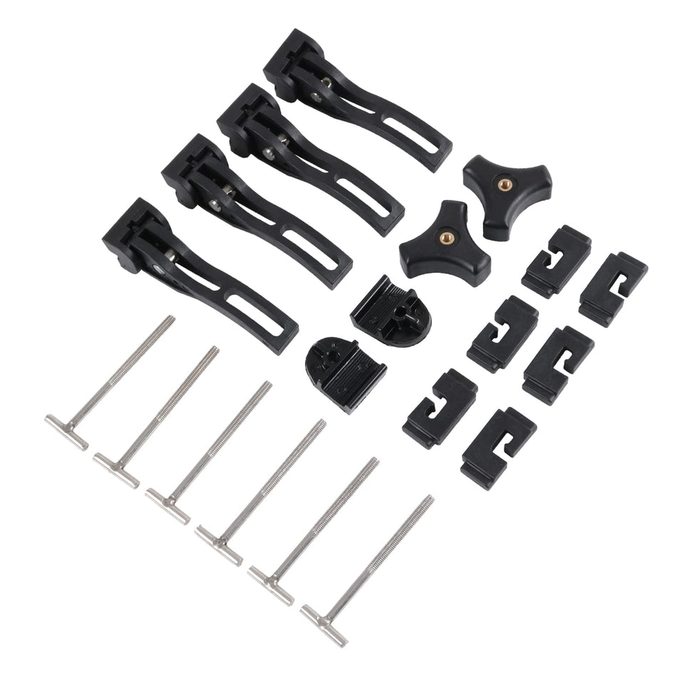 DICMIC front clamp and kit packaging showing replacement parts and easy fit benefit
