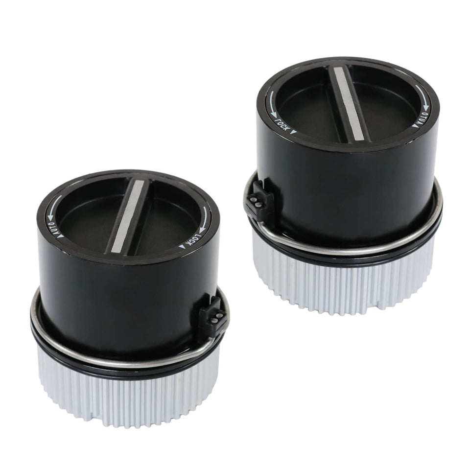 DICMIC front hub assembly showing fit and restored 4WD engagement