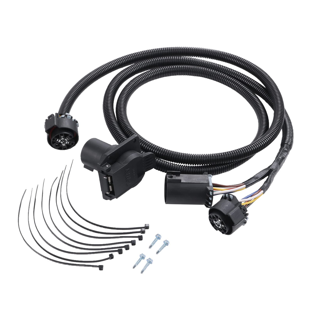 DICMIC front view 7‑pin connector showing secure bedside mounting for easy hookup