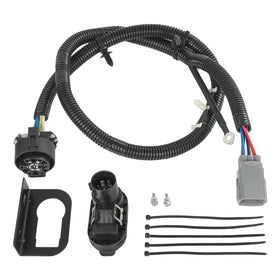 DICMIC front view of trailer wiring connector showing plug and housing for easy replacement