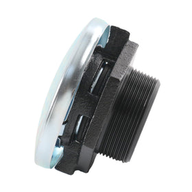 DICMIC front view of threaded 2-inch cap showing sturdy design and secure seal