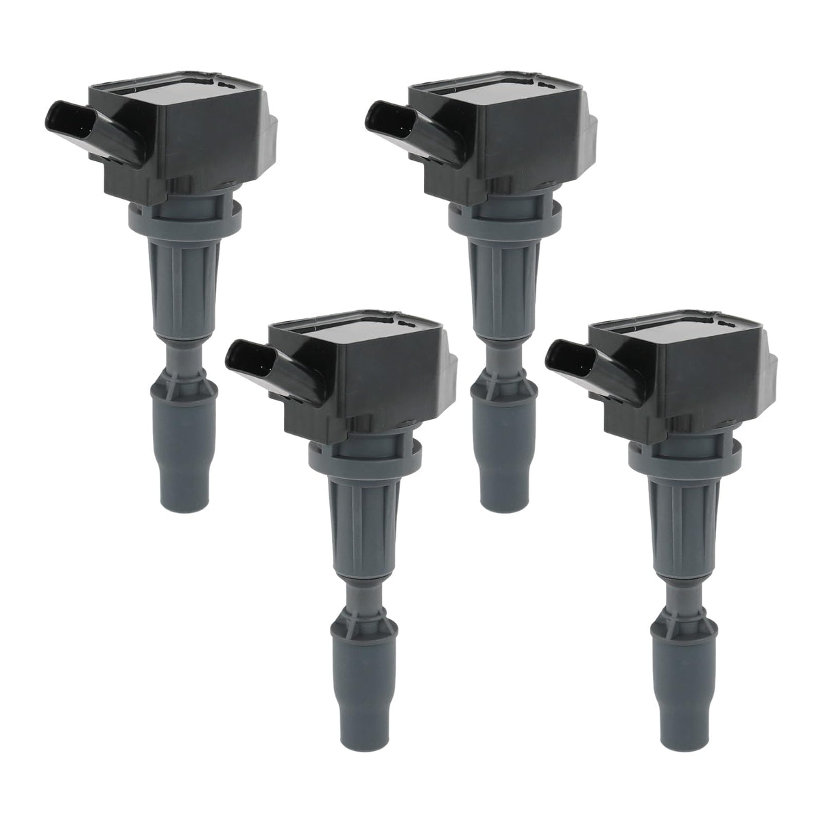 DICMIC ignition coil front view showing durable housing and clear fitment benefit