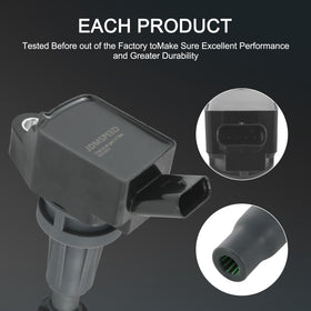 DICMIC ignition coil installed on engine demonstrating direct-fit reliability benefit