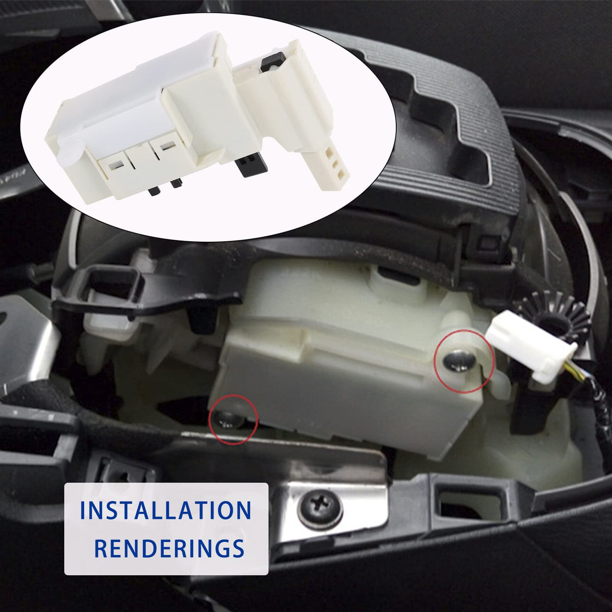 DICMIC packaged part with screw and contents for ready installation
