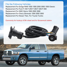 DICMIC side mounted in truck bed demonstrating convenient in‑bed trailer connection
