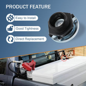 DICMIC side profile of seal and threads illustrating reliable leak prevention