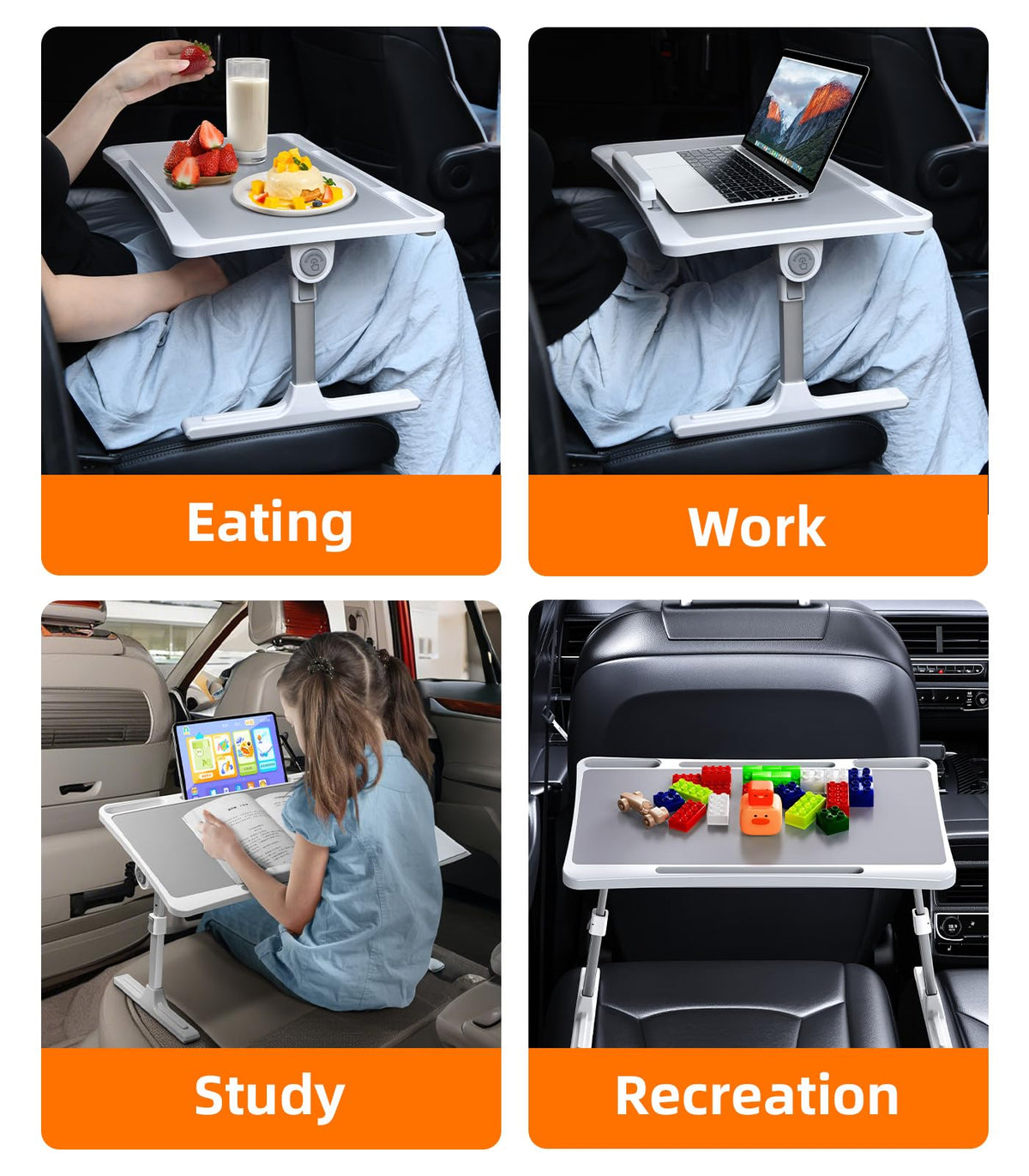 DICMKY folded compact tray stored in car trunk for easy transport