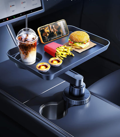 DICMKY front view of the tray showing compact travel-friendly design and stability