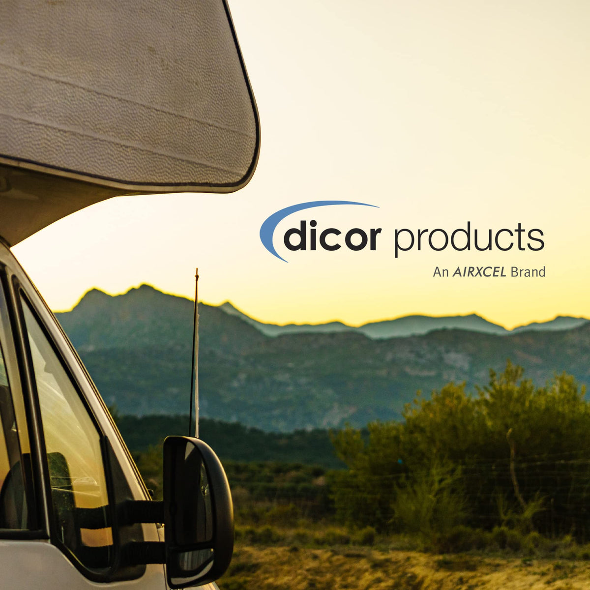 Dicor 901BA-1 coverage comparison with tape measure showing approximate 160 sq ft per gallon
