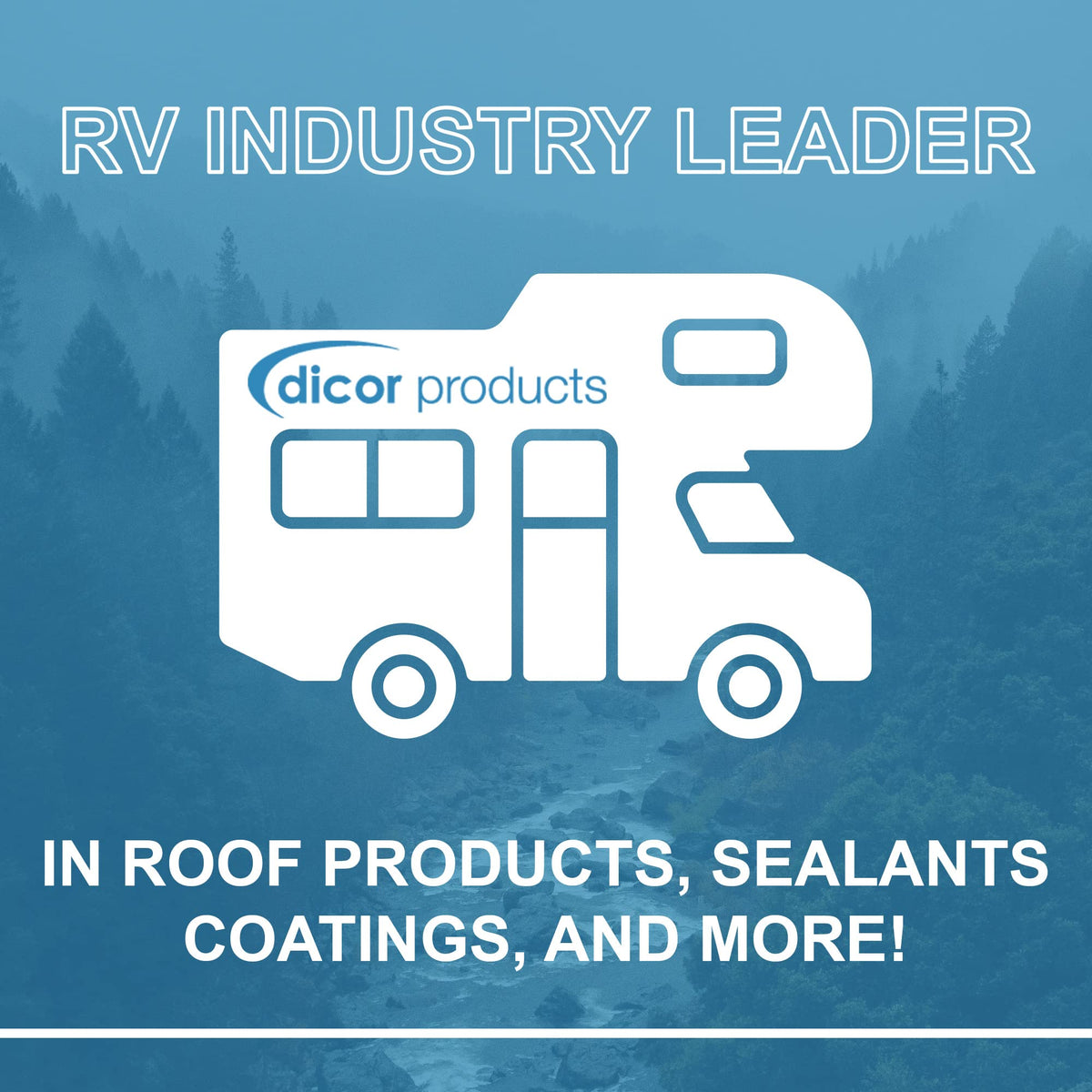 Dicor being rolled on an RV roof demonstrating easy application and coverage
