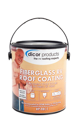 Dicor gallon container front label showing product and benefits