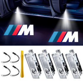 Dieyi front packaging showing four LED door projectors and benefits