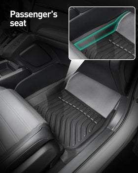 DiffCar cargo liner full trunk view, contains dirt and liquids effectively
