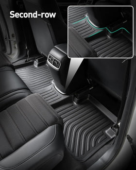 DiffCar raised edge detail preventing spills from spreading onto carpet
