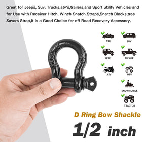 Digank shackle screw pin close-up showing tight thread fit for secure fastening