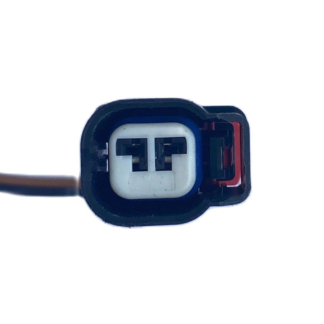 Digi Auto Part front view of A/C compressor connector showing plug shape and fit benefit