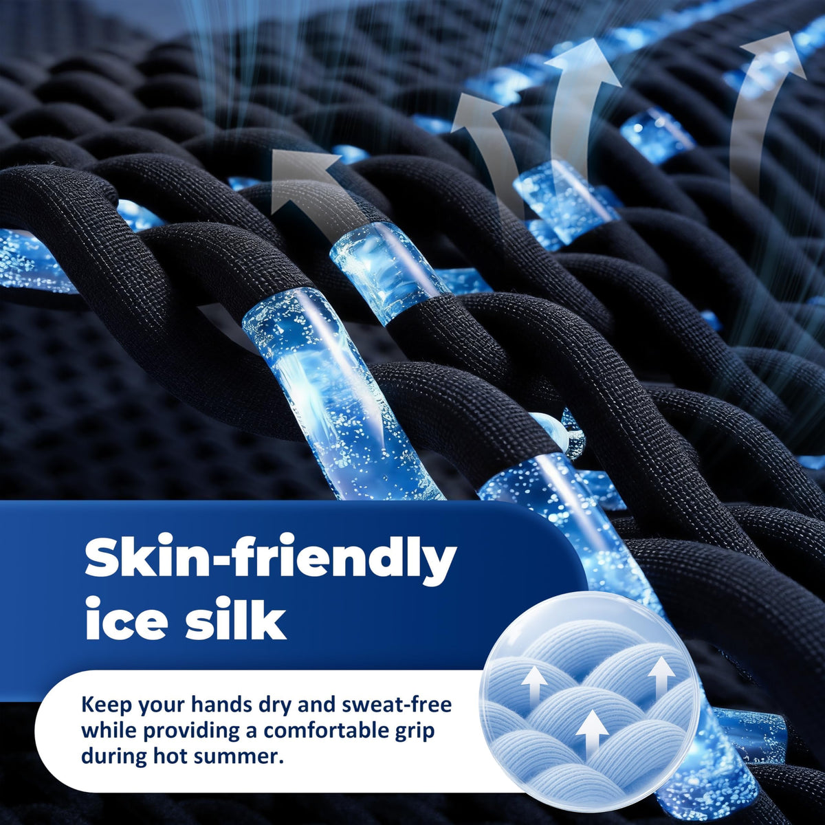 DiHTing silicone inner ring detail highlighting anti-slip and durability