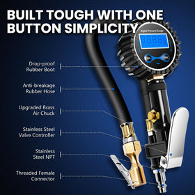 DIKTALK quick-release valve in use enabling controlled deflation