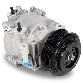 Dilomber front view of compressor showing mounting points and fit benefit