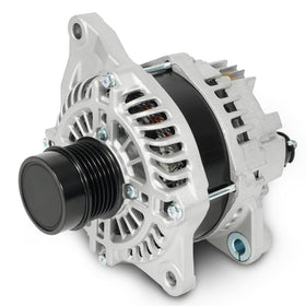 Dilomber alternator front view showing mounting points and robust casing for reliable fit