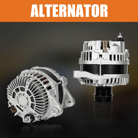 Dilomber alternator pulley close-up showing 6-groove design for correct belt engagement