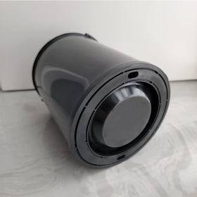 Dimeani canister internal chamber detail illustrating charcoal media reliability