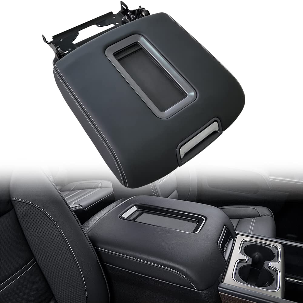 Dimeani center console front view showing clean fit and factory look