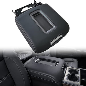 Dimeani center console front view showing clean fit and factory look